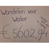 Afsluiting schoolproject/actie Wandelen voor water